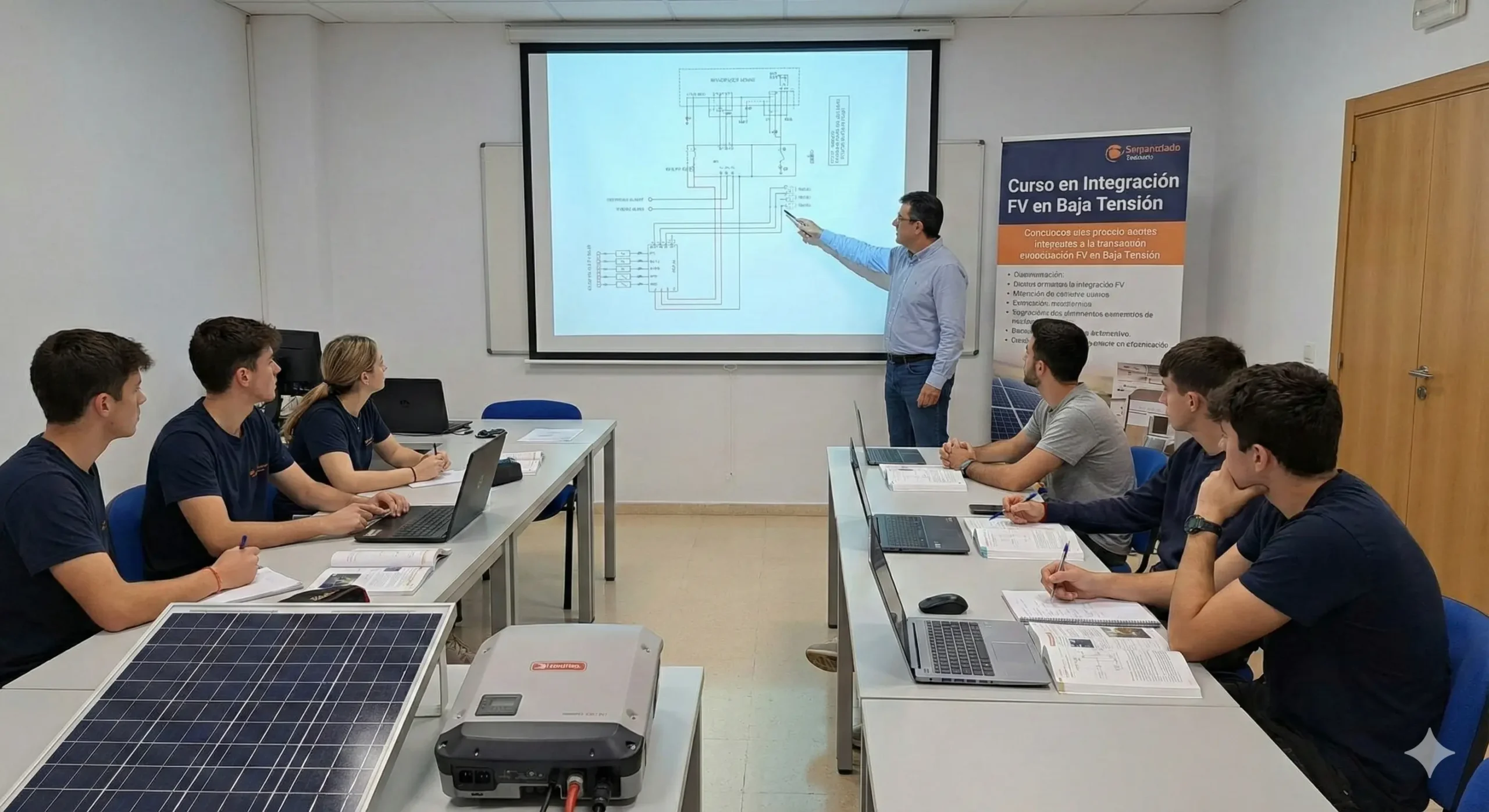 Curso en Integracion FV en Baja Tension